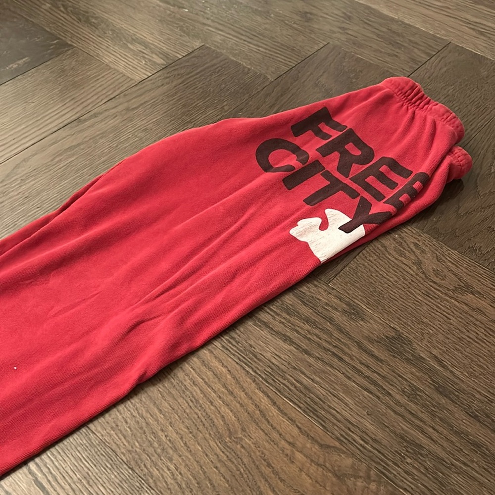 Freecity Red Track Pants